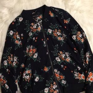 Floral Zip Up 